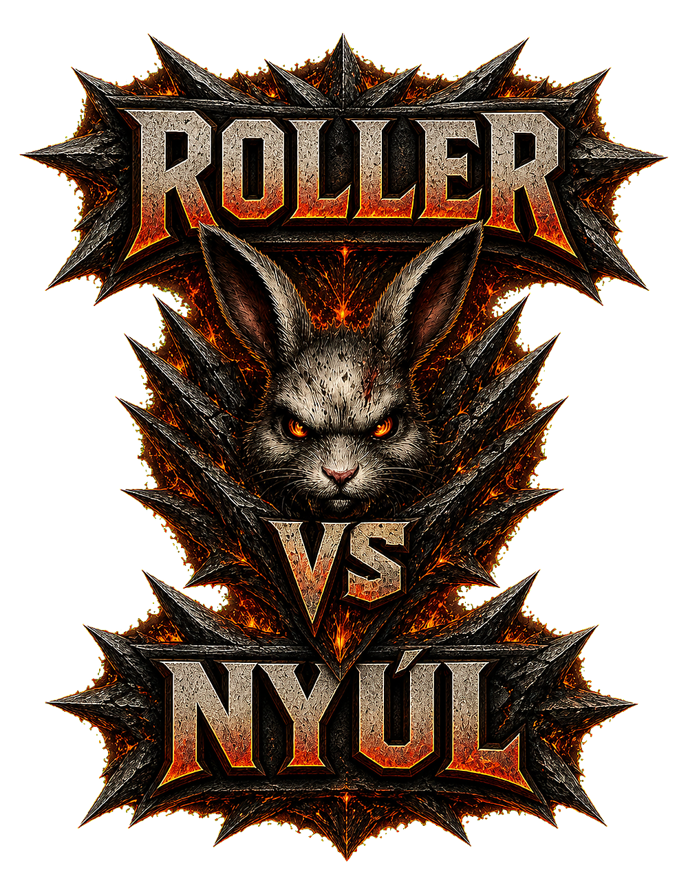 Roller vs Nyúl