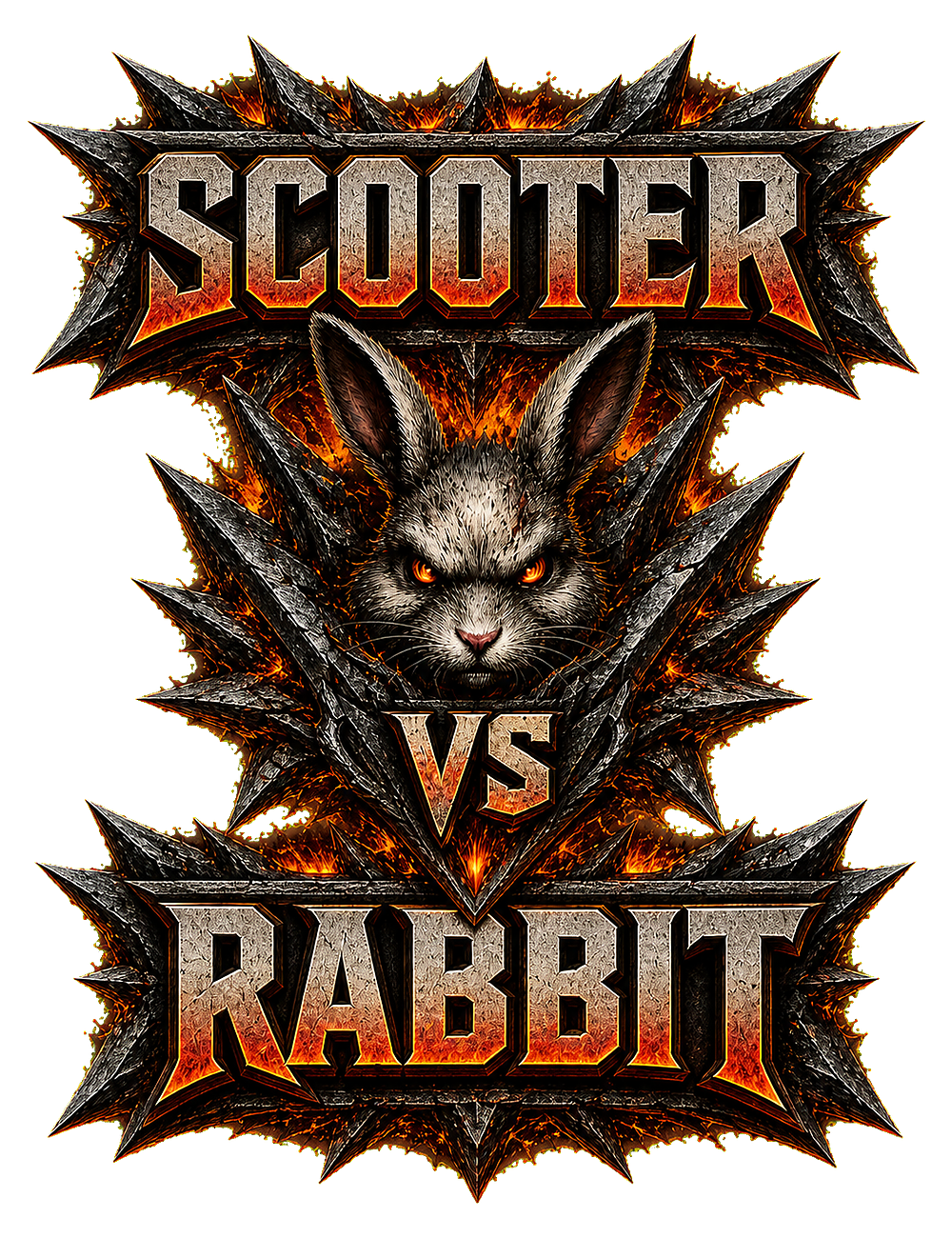 Roller vs Nyúl